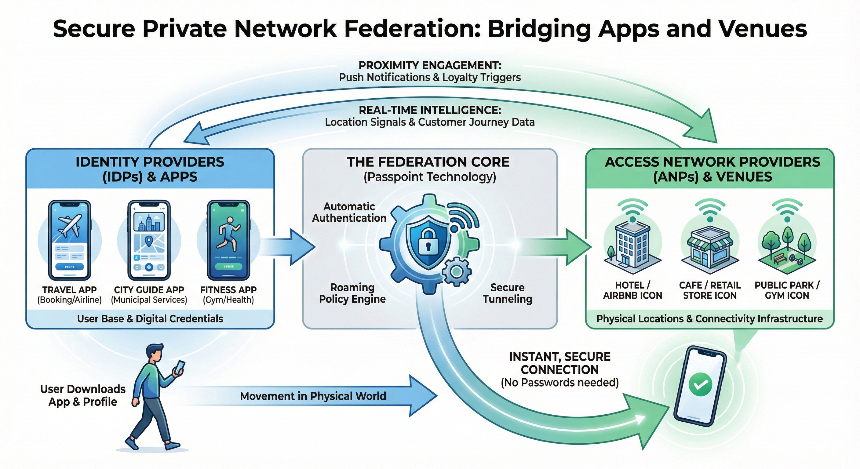 Private Network Federations Diagram